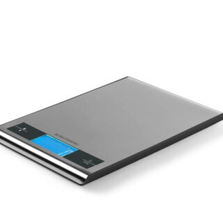 Hush.våg stål 5kg/1g LCD disp Grå
