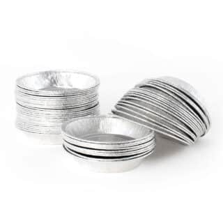 Aluminiumform rund 66ml, 50 st