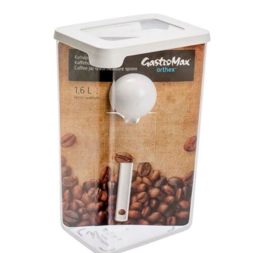 GastroMax Torrförvaring 1,6 lit med kaffemått