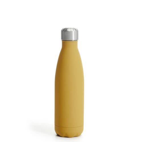 Sagaform Stålflaska 50cl, Gul