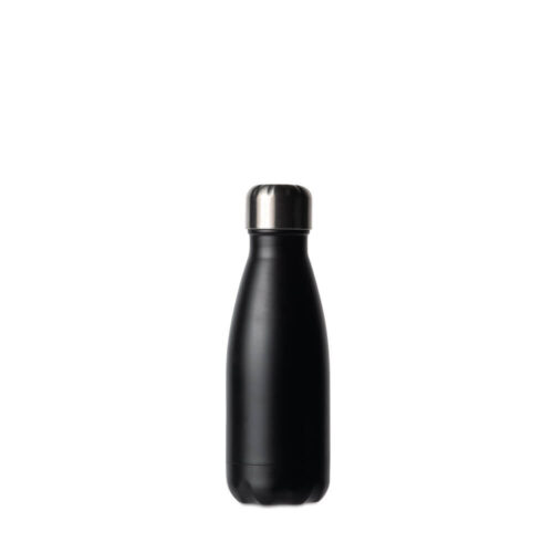 Sagaform Stålflaska 26cl, Svart