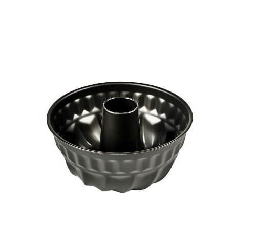 Sockerkaksform 23 x 12 cm Svart Blomsterberg