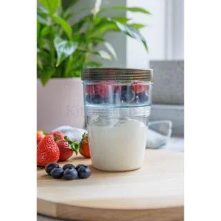Yoghurt och granola frukostburk, 500 ml