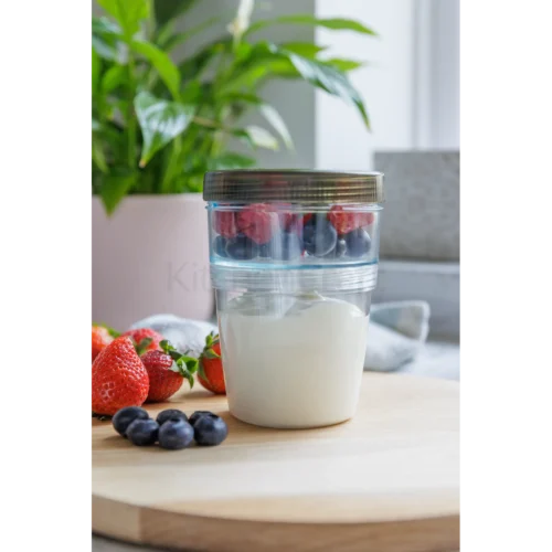 Yoghurt och granola frukostburk, 500 ml