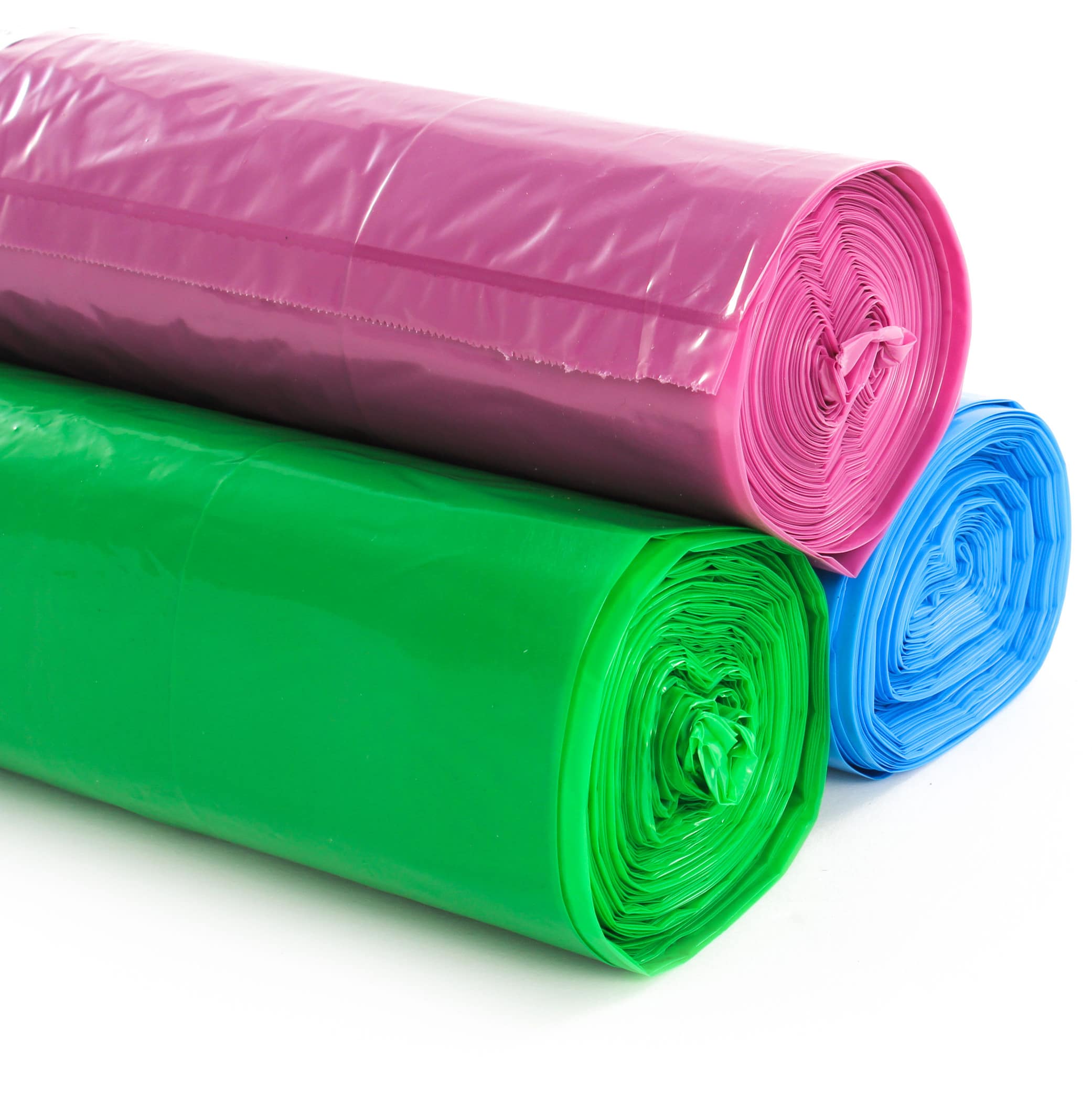 Färgglada avfallspåsar från ölandsplast