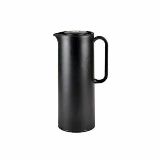 Termoskanna Dia. 12 x 30 cm. 1 liter. Svart