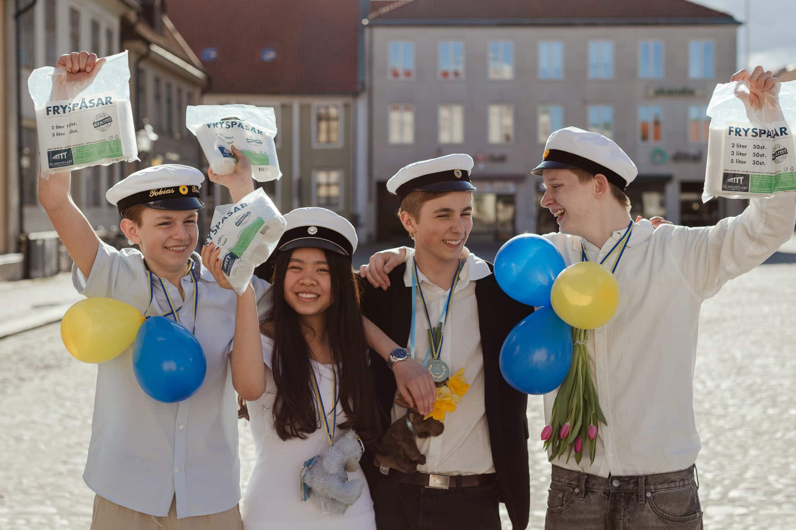 Sälj fryspåsar för att tjäna pengar till studenten