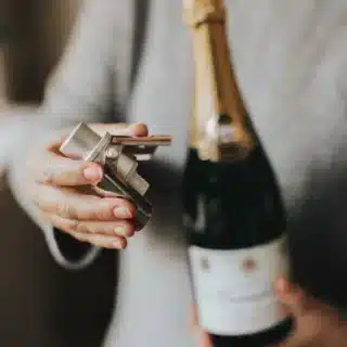 Pump it Champagneförslutare Silver